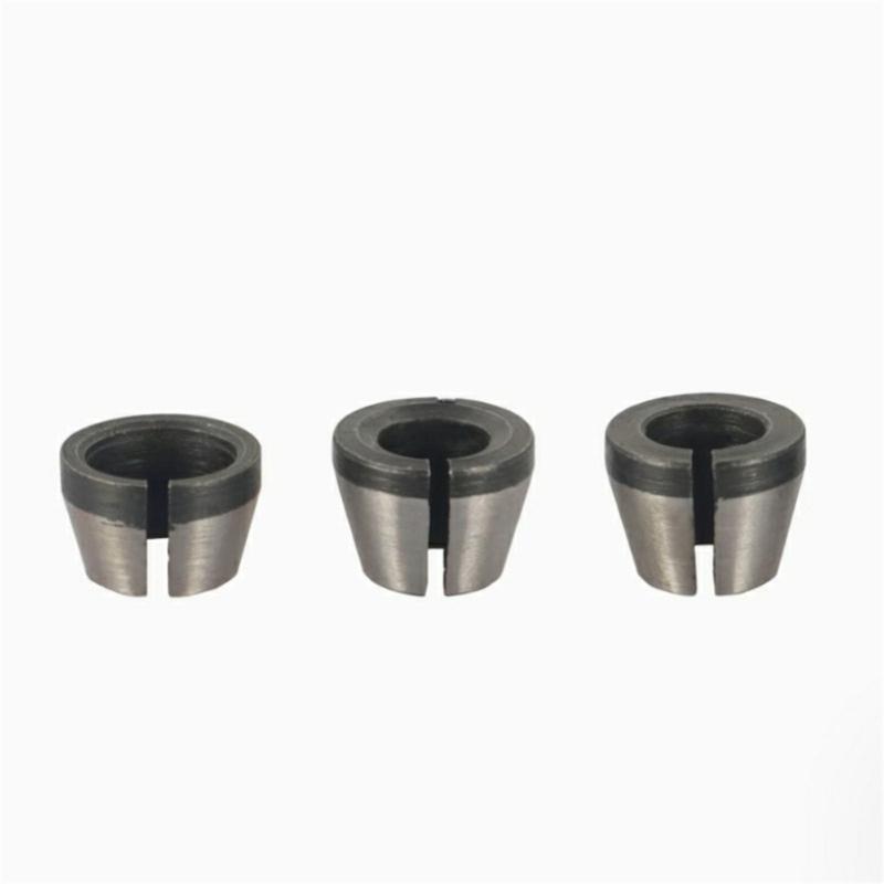 Multiple Size Compatible Router Collet Adapter Fit Various Engraving Tool and Bit for Flexible Woodworking Applications