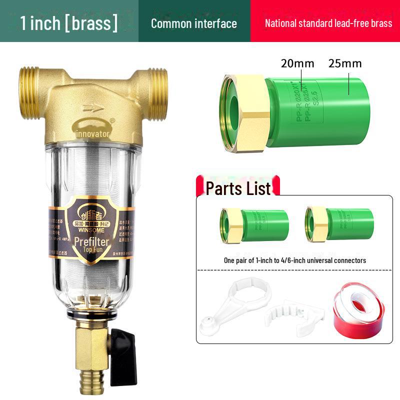 Высокоэффективный латунный элемент фильтра обратной промывки для бытового крана