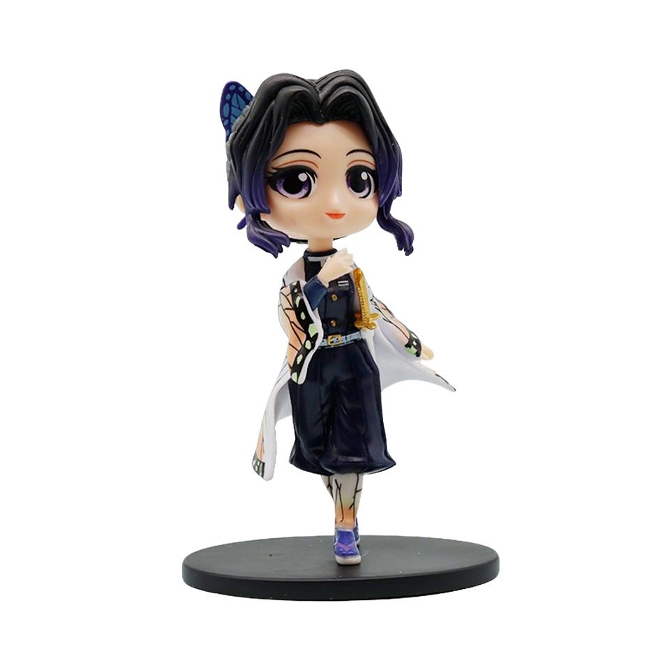 Новое аниме 13 см, фигурка убийцы демонов Nezuko Tanjirou Zenitsu Inosuke Kyoujurou Giyuu Kawaii Qposket, модель из ПВХ, игрушки, подарок для детей