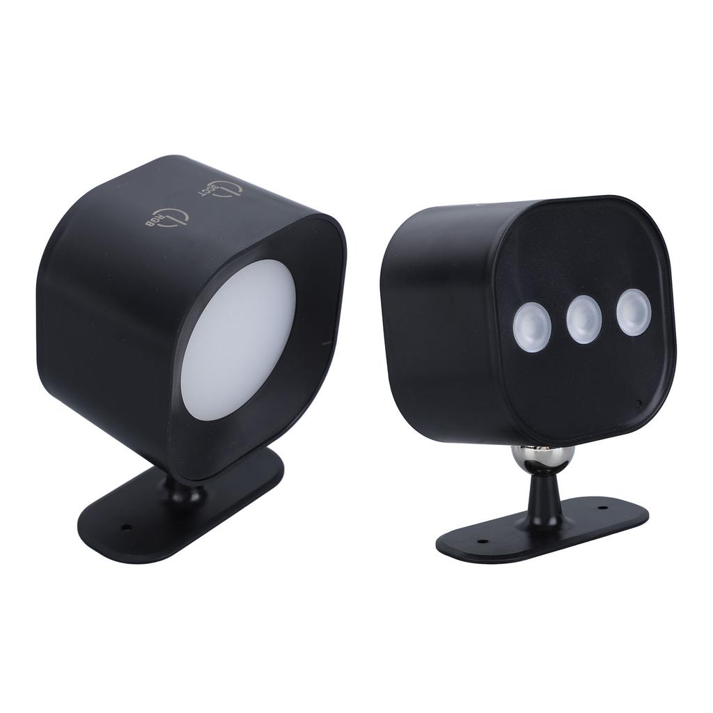 Вверх-вниз светодиодный настенный светильник с вращением на 360°, работающий от аккумуляторной батареи, с дистанционным сенсорным управлением, регулируемый 