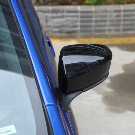 Глянцевый Черный Пиано Комплект Накладок на Ручки Внешних Дверей и Жалюзи Окон Для Subaru WRX 22+