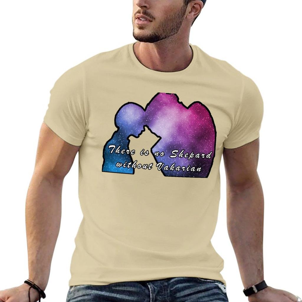 Mass Effect Femshep Garrus There Is No Shepard Without Vakarian Tshirt Shirts Graphic Graphics Unisexs Tshirts