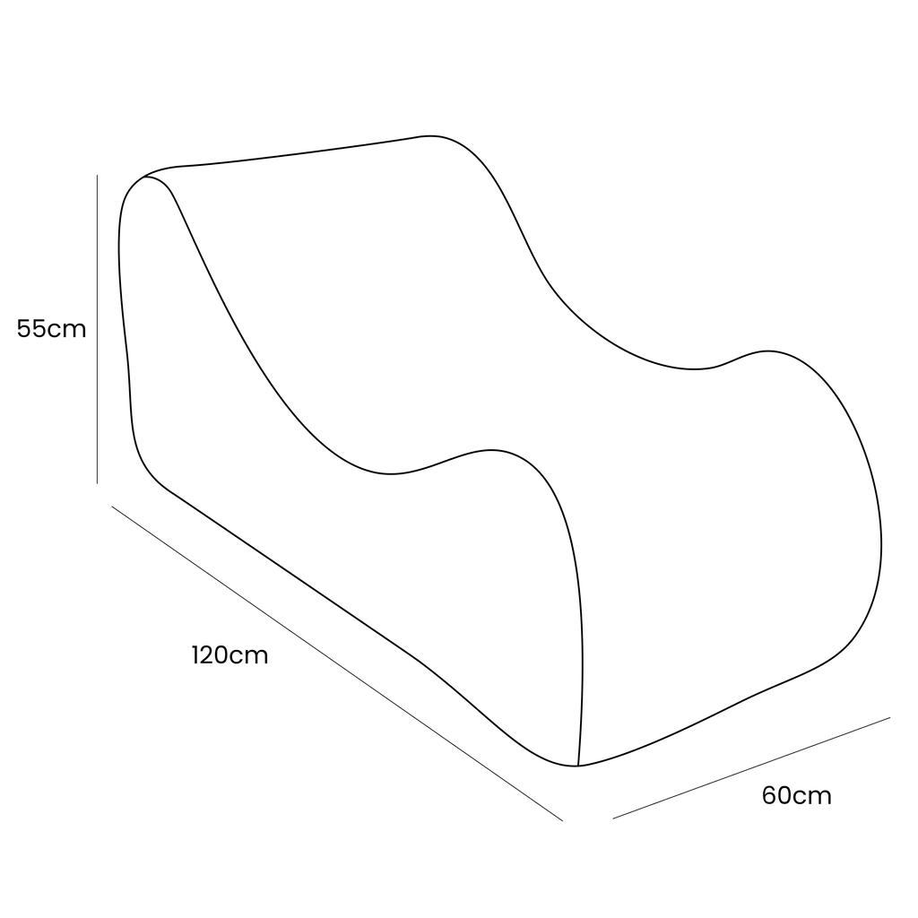 Foam Wave Lounger for Kids - Диван для детской комнаты, Bearly