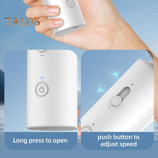 Портативный охлаждающий вентилятор Струйный сухой вентилятор с высокоскоростным двигателем Мощный поток воздуха Низкий уровень шума Перезаряжаемый портативный электрический воздушный пылесос Персональный вентилятор