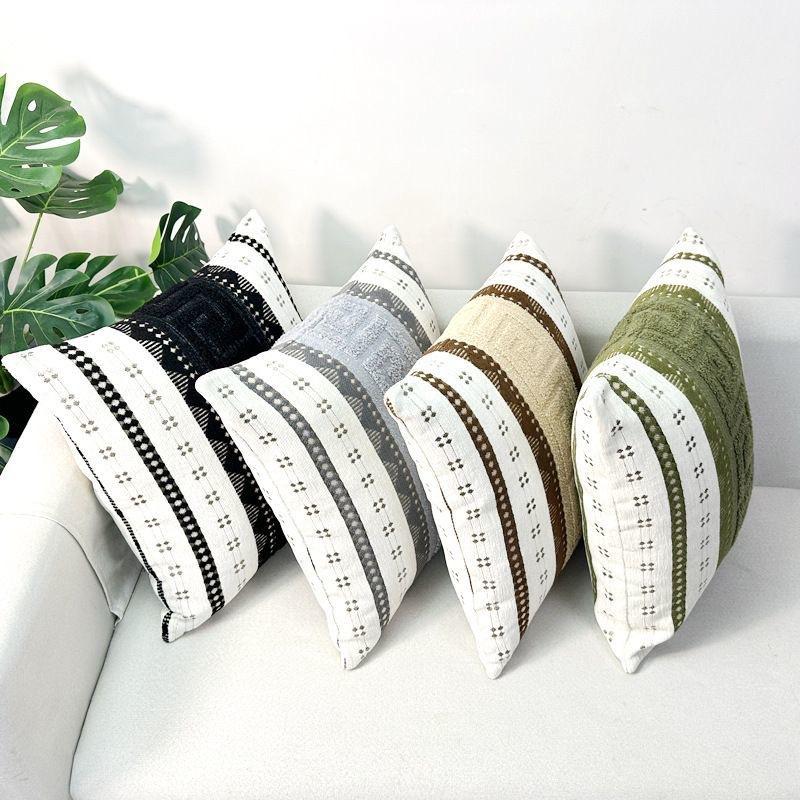 Наволочка для диванной подушки без наполнителя, Односторонняя шенилловая наволочка, Офис, Гостиная, Спальня, Эркер, Прикроватная наволочка