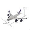 Пульт дистанционного управления 3,5-канальный легкий и прочный планер Airbus для детей на открытом воздухе на день рождения