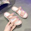 Flat Sandals for Women  Trend Summer Outwear Flat Heels Fashion Beach Slippers Zapatos Para Mujeres Shoes