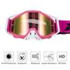 Motorcycle glasses MTB off-road goggles replacement lens single layer glasses bag