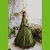 Beautiful Green Gown for Girls and Woman