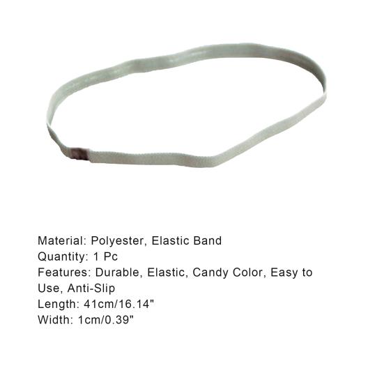 Повязка на голову легкая экологичная эластичная повязка на голову для занятий фитнесом и йогой, для занятий спортом в спортзале