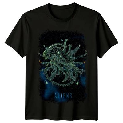 Пришельцы (1987) Футболка с постером фильма в стиле ретро 80-х