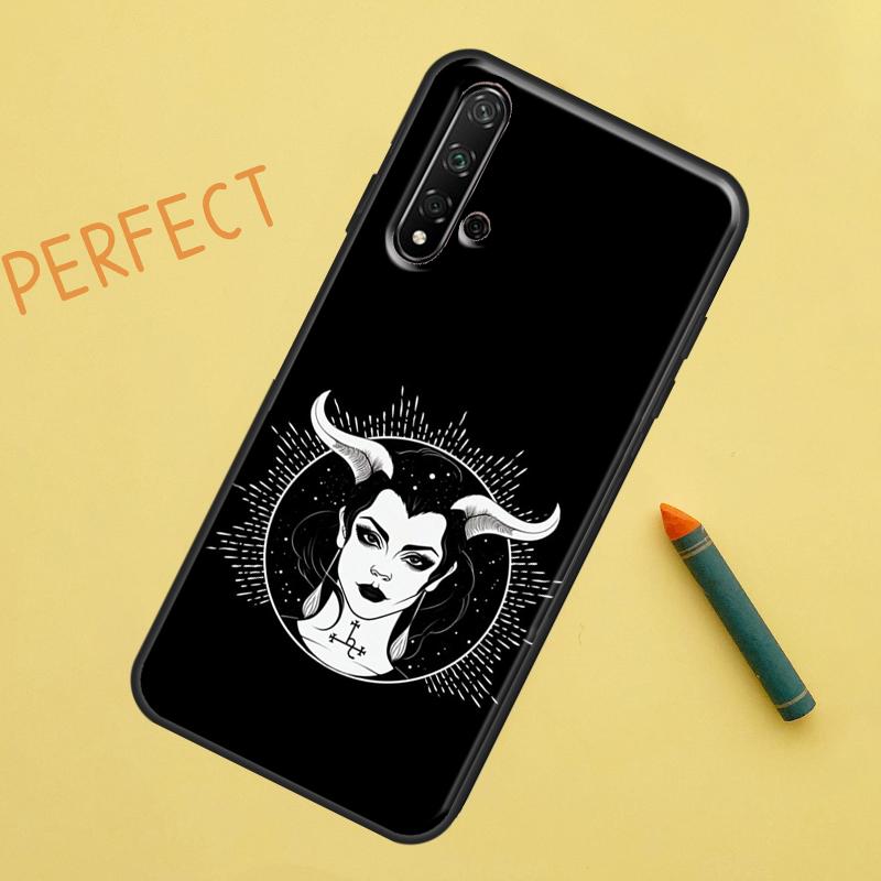 Печать Лилит Для Huawei Nova Y91 Y70 Y72 Y73 Y60 Y90 Y61 8i 7i 11i 12i 12s 9 10 SE P20 P30 P40 Lite Чехол