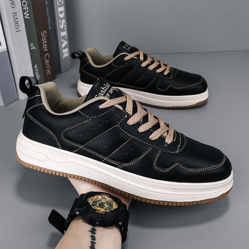 2024 Autumn Extra Large Size Board Shoes 45 Wheat Color Trendy Shoes 46 Sports and Leisure Shoes 47 Enlarged and Fattened Men's Shoes 48
