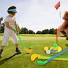 Professional Children Kids Outdoor Sports Games Toys Multicolor Plastic Mini Golf Club Set