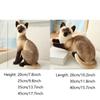 Home Decoration Siamese Cat Orange Cat Gift Pillow Plush Toys Simulation Cat Toy Simulation Doll