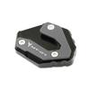 For Yamaha MT-07 MT07 MT 07 FZ-07 FZ07 XSR700 2014-2025 Motorcycle CNC Kickstand Extension Plate Foot Side Stand Enlarger Pad