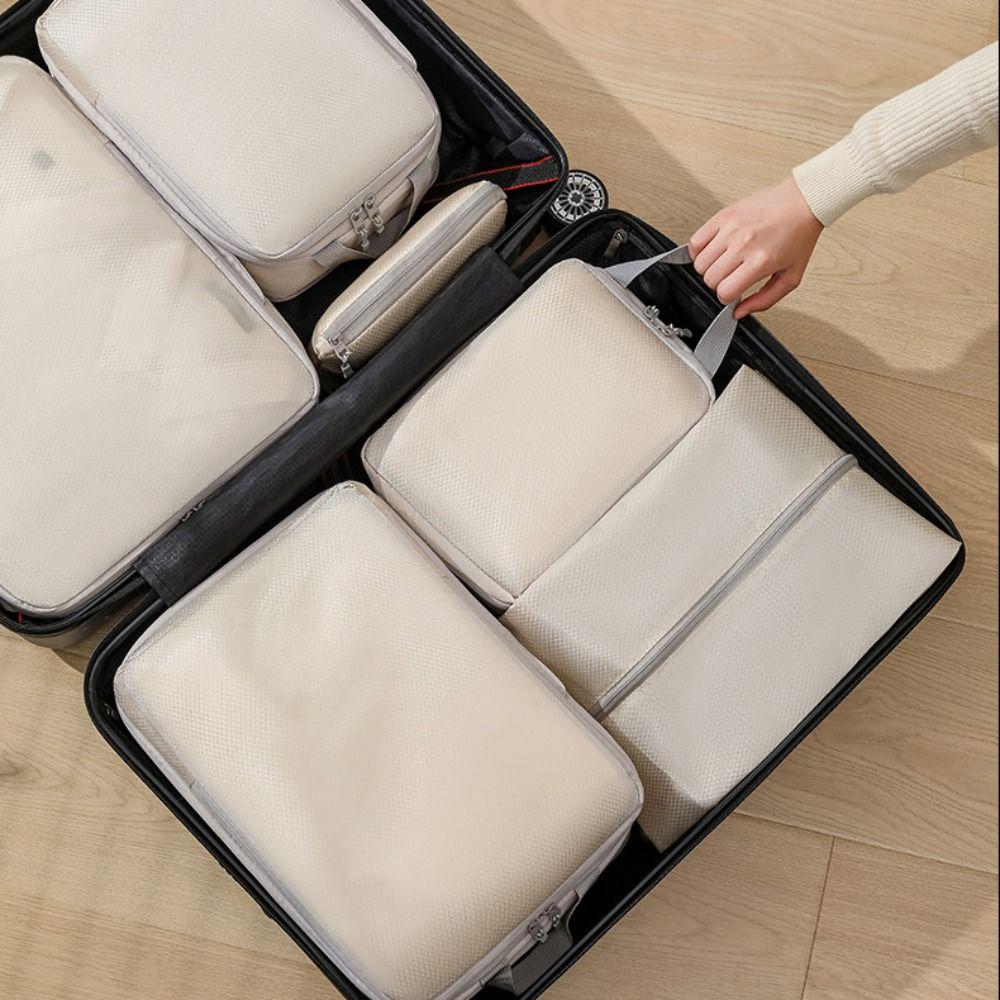 4pcs Portable Waterproof Organizer Bags Multi-Purpose Suitcase Clothes Organizers  Clothes Packing