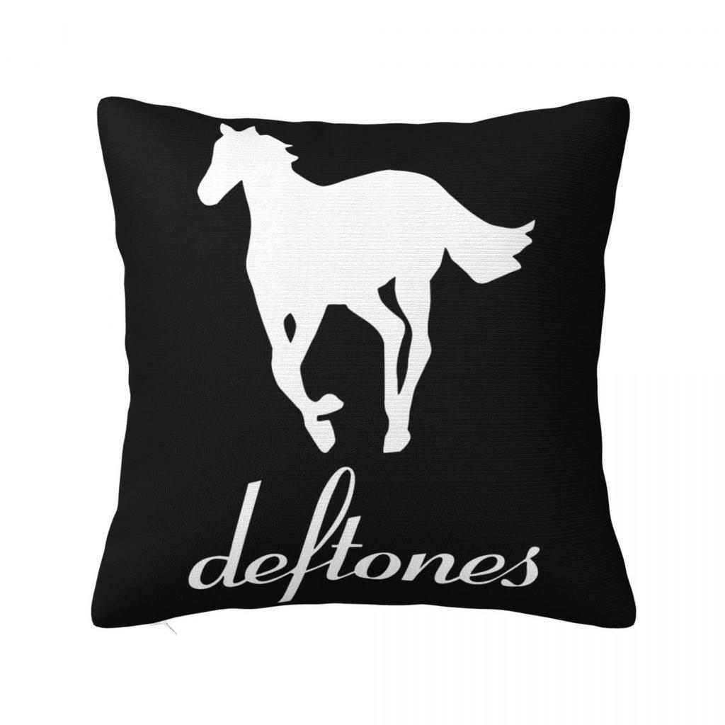 Deftones White Pony Album Square Pillow Cases Band Cushion Cover Decorative Pillowcase For Home 45*45Cm