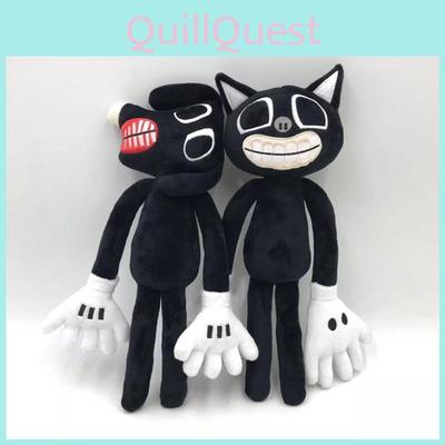 Серия Siren Head Плюшевая игрушка Черный кот Мягкая набивная кукла Идеально подходит для поклонников ужасов