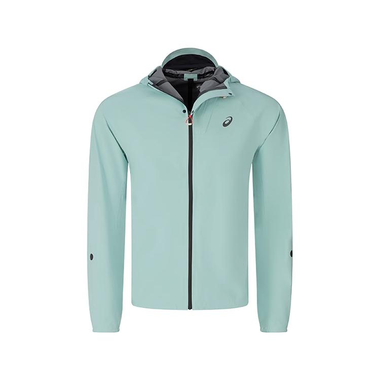 Asics Dwr Sports Lifestyle Series Waterproof Breathable Comfortable Fashionable Versatile Jacket Men Jacket Green 2011D121-300