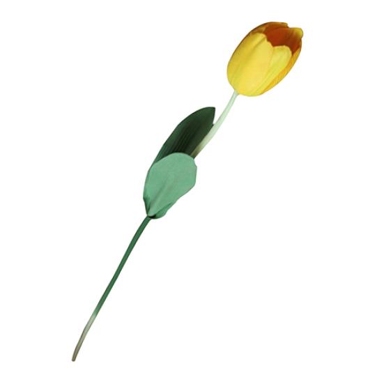 Красивый латексный настоящий сенсорный искусственный шелковый тюльпан, свадебный букет, домашний декор