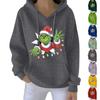 Women's Christmas Hoodie Funny Cute Christmas Holiday Sweatshirt Pullover