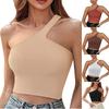 Женская мода, сексуальный однотонный бюстгальтер без косточек на одно плечо, облегающее нижнее белье