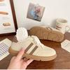 Нишевые кроссовки на толстой подошве, уродливые, но милые, для моральной подготовки, женские, осень 2025, новые, универсальные, студенческие, спортивные, белые кроссовки «Форрест Гамп»