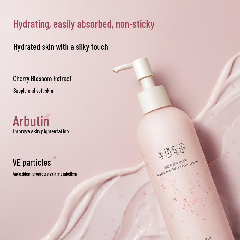 Little Dream Garden Nicotinamide Cherry Blossom Body Lotion