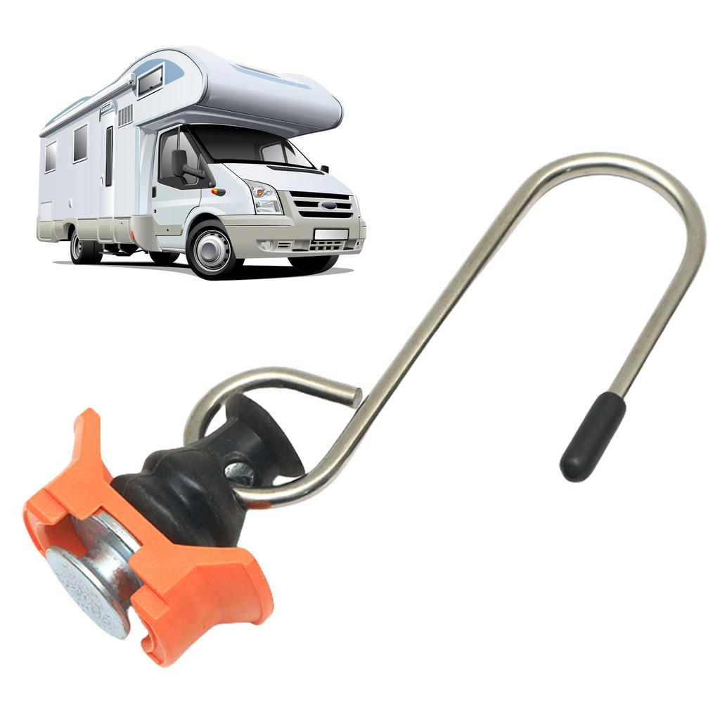 Pack Of 4 Cargo Motorhomes Campers Track Lock Buckle Hooks Alloy Fittings Accessories For Airline Rail Secure Transport
