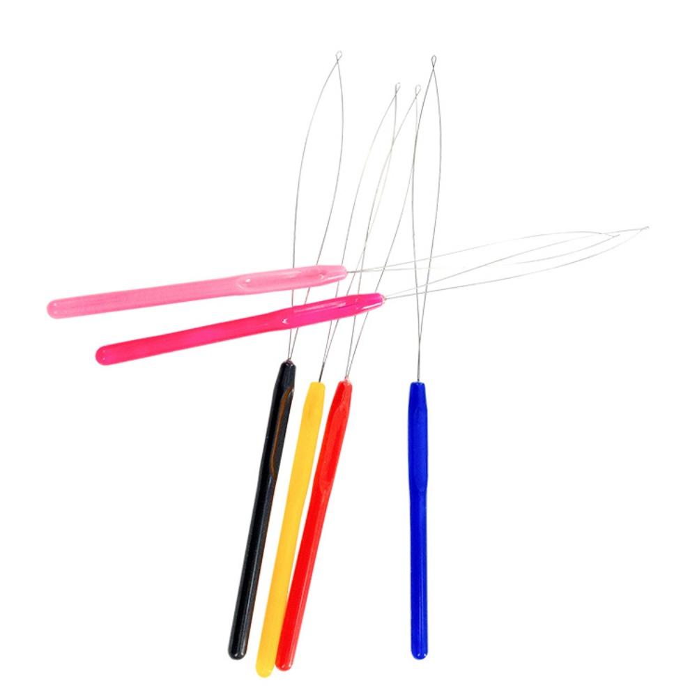 2шт наращивание волос микро кольца петля инструмент крючком игла петля игла для изготовления дредов