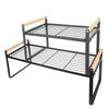 Storage Rack Bathroom Shelf Spice Organizer Metal Bookshelf For Home Office Wall Cabinet Space Saving Kitchen Shelves
