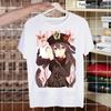 Genshin Impact HuTao Cartoon Kawaii  Unisex's Tshirt Cute Shirt  Unisexs Fashion T-Shirt For  Unisex Casual Tops Short Sleeve Shirt