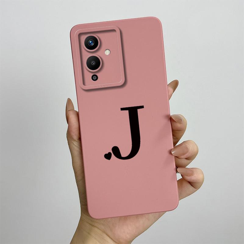 Чехол Для Infinix Note 12 Pro 5G X671B Роскошный Квадратный Силиконовый Чехол С Первоначальными Буквами Жидкий Силикон Мягкий Чехол Для Телефона Coque Ударопрочная Задняя Крышка