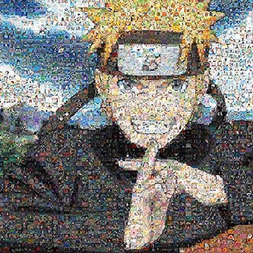 Ensky Naruto Shippuden Mosaic Art Jigsaw Puzzle, 50x75cm, 1000 Pieces, Jigsaw Puzzle 1000-395, Ages 6 and Up