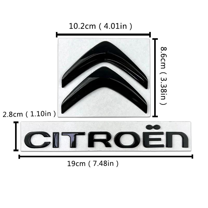 Металлический Значок Эмблема Передний Задний Автомобиля Citroen C4 C3 C5 C1 DS3 DS5 DS4, Jumper Xsara C-Elysee Picasso Sega C-quatre, Наклейка для Тюнинга