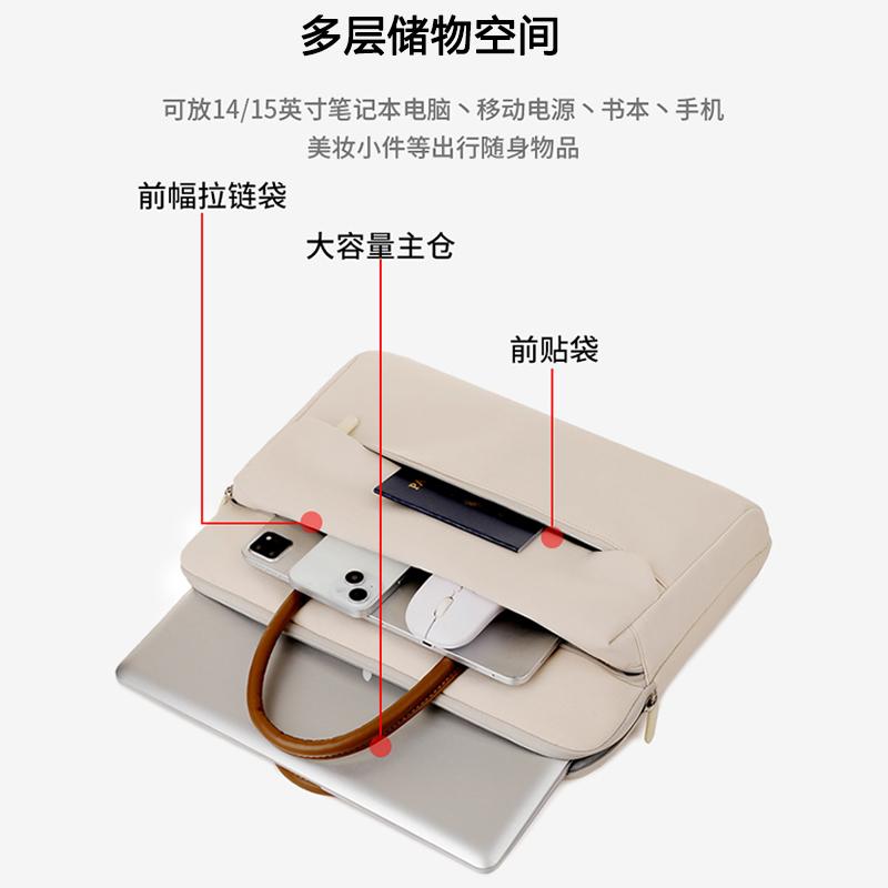 TS JYL laptop bag,Women Laptop Bag Fashion Commuter Large Capacity Handbag Business Bag