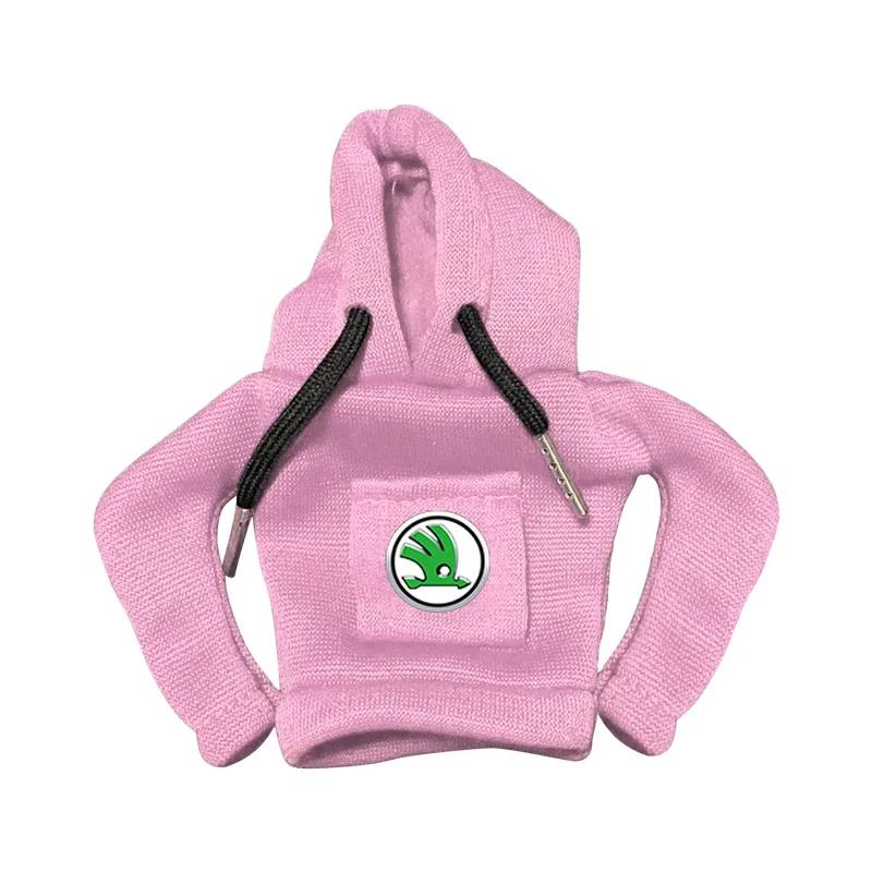 pjxbt2 New Car hoodie gear shift lever sweatproof multi-color protective cover For Skoda Octavia Fabia Kamiq Kapoq Kodiaq Rapid SCALA