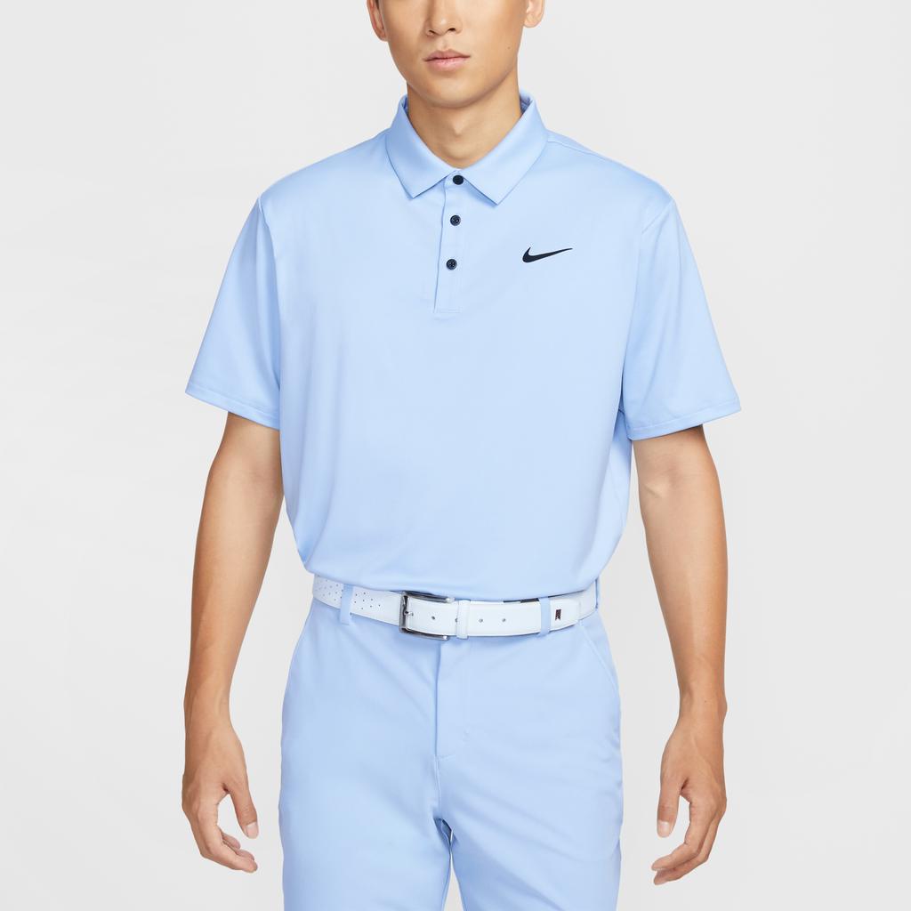 Nike Мужская футболка-поло для гольфа Tour Dri FIT однотонная FZ7482-440