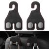 Car Hook, Car Seat Double Hook, Set of 2, Headrest Hook, Car Accessories, Rear