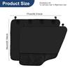 2PCS Dog Car Door Protector 600D Oxford Cloth Car Door Guard Scratchproof Washable Interior Car Door Cover with Pocket Machine
