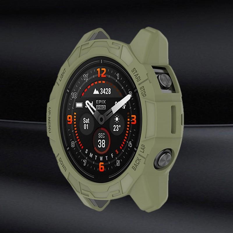 Мягкий чехол для часов Garmin Fenix E 7 7x 7s Pro, защитный бампер для часов Garmin Epix Pro 42MM 47MM 51MM, аксессуары для часов