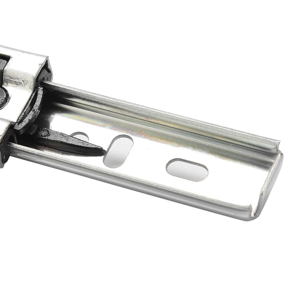 2pcs Silver Drawer Slides Side Mount Telescoping Sliding Rails Mini Heavy Duty Slides Cabinets
