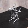 Home Decor Balance Iron Man Ornaments Pendulum Cradle Decompression Desk Toy  Kids Toys