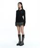 ROUGHNECK Henry Hooded Long Sleeve Top Black