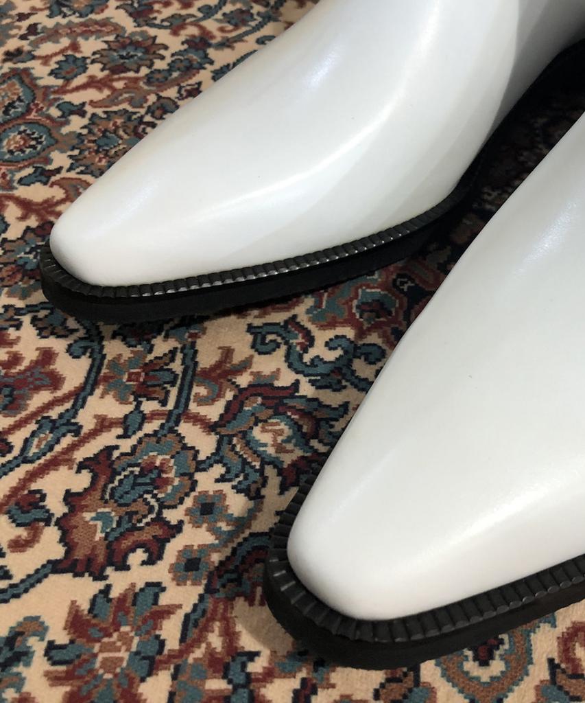 Joenshoe Heritage Chelsea Boots White