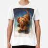 Dachshund Dog Cute Portrait Art T-Shirt S-5XL Best T-Shirt