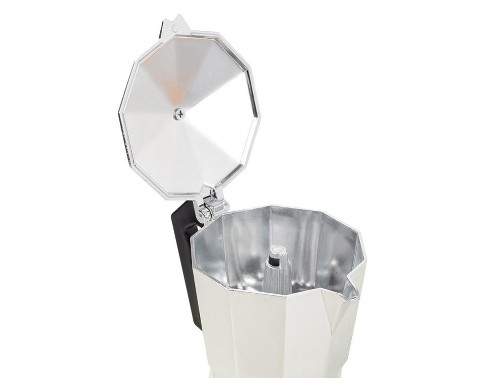 Coffee maker for 9 cups of coffee, 450ml, aluminum