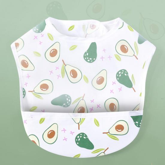 Детские регулируемый вырез горловины водонепроницаемый мягкий нагрудник для кормления фартук для ловли еды