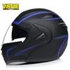 VIRTUE Motorsport Electric Non Motorcycle Helmet Men's Half Helmet Double Lens Full Helmet Running Helmet Carbon Fiber Pattern Road